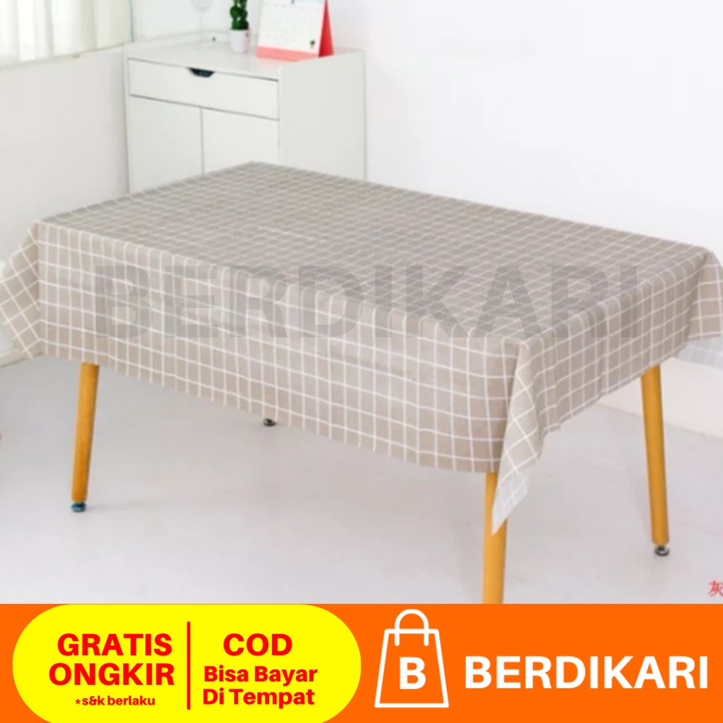 Taplak Meja Makan Anti Air MInyak 137x90cm