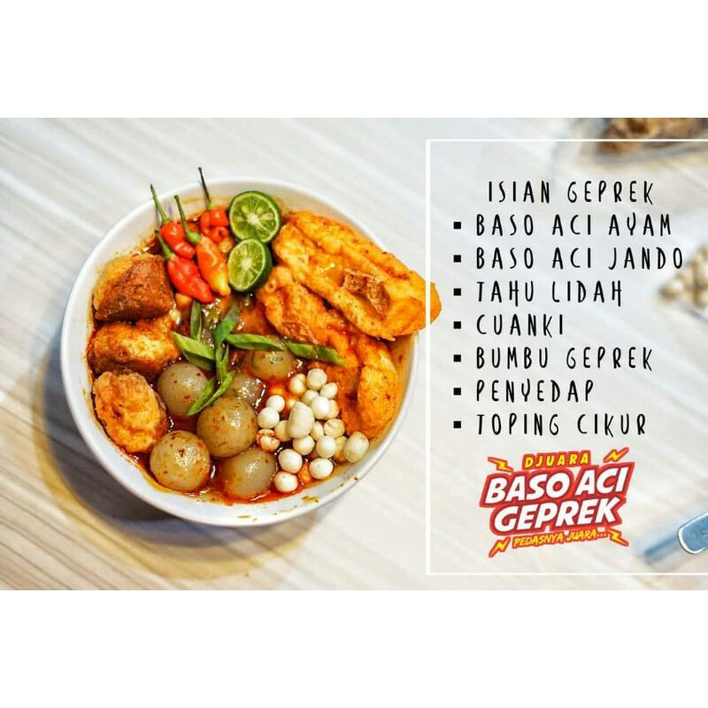 

BASO ACI GEPREK djuaraa pedezzz