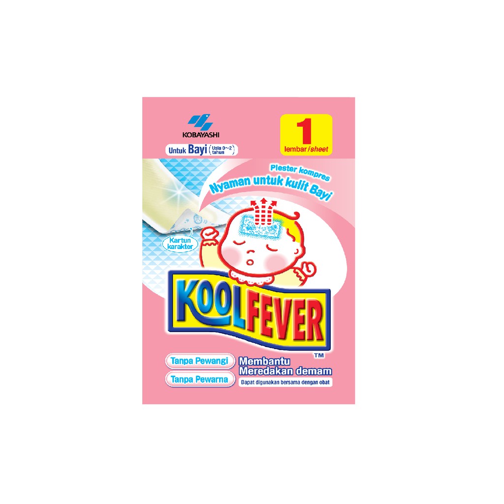 Kool Fever KoolFever Plester Kompres Demam Bayi dan Anak