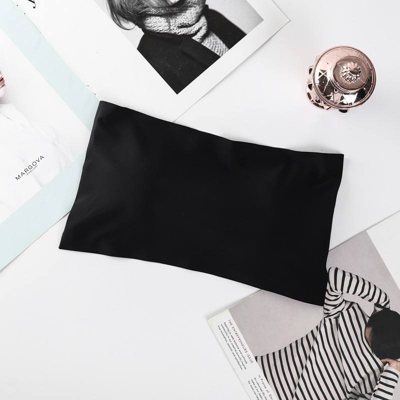 Likesun-  Ice Silk Bralette Tube Bra / Crop Top Bra Ice Silk Seamless Halus / Bra Kemben / Tank Top Import bra45