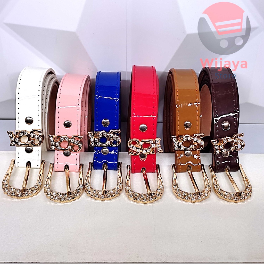 Ikat Pinggang Fashion Style Korea Belt Wanita dengan Gesper Wanita Modern Impor Terbaru STW18