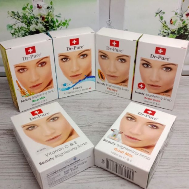 Sabun Dr Pure Beauty Soap Ori Bpom | Sabun Wajah Bpom Dr Pure