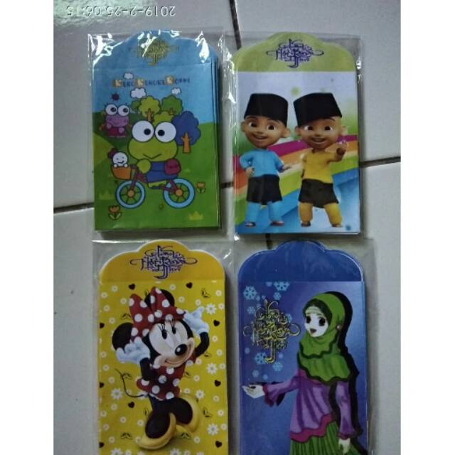 

Amplop lebaran,, , masih bnyak pilihan, isi 1 pack 8 amplop