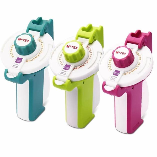 

MOTEX LABEL MAKER E202 EMBOSS 3D EMBOSSING 2 WHEEL