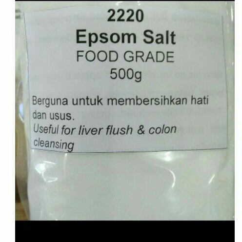 

epsom salt food grade 100gr