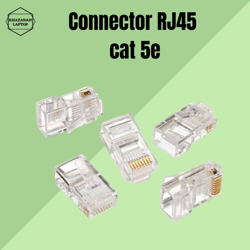 connector RJ45 cat 5e best konektor rj45 pin LAN conector LAN