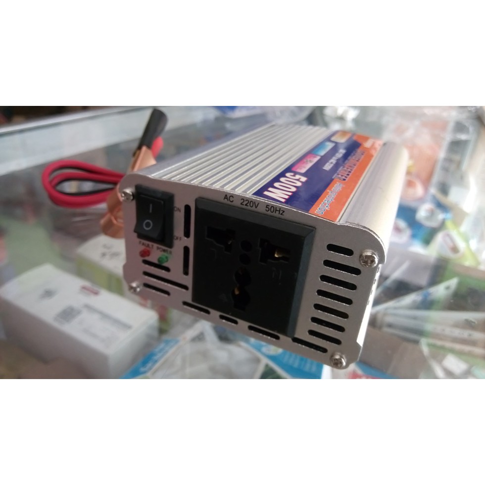 Inverter Perubah Arus Dc(aki)to Ac(rumah) 500 W HANAYA