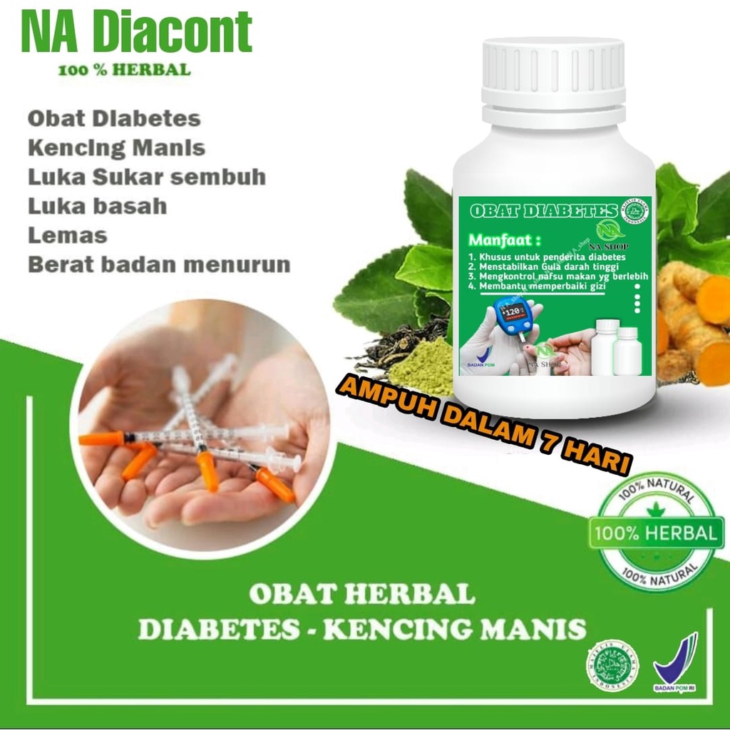 

Obat Diabetes Paling ampuh herbal Gula Darah Tinggi Kering Dan Basah Diabet Herbal Paling Ampuh COD BPOM