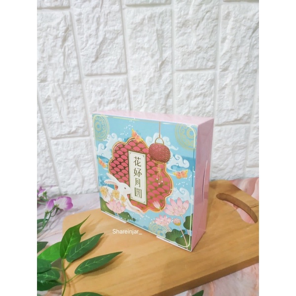 

Box Kotak Mooncake / Dus Packaging Hampers Kue Bulan Mid Autumn Festival #M