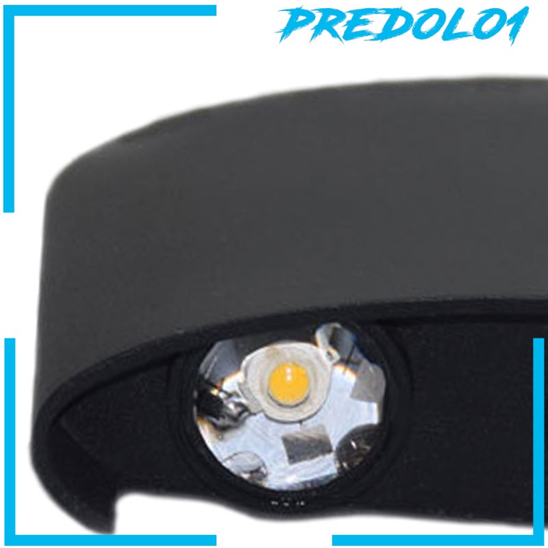 Predolo1 Lampu Dinding Led 4w Warna Warm White Untuk Kamar Tidur / Hotel / Rumah