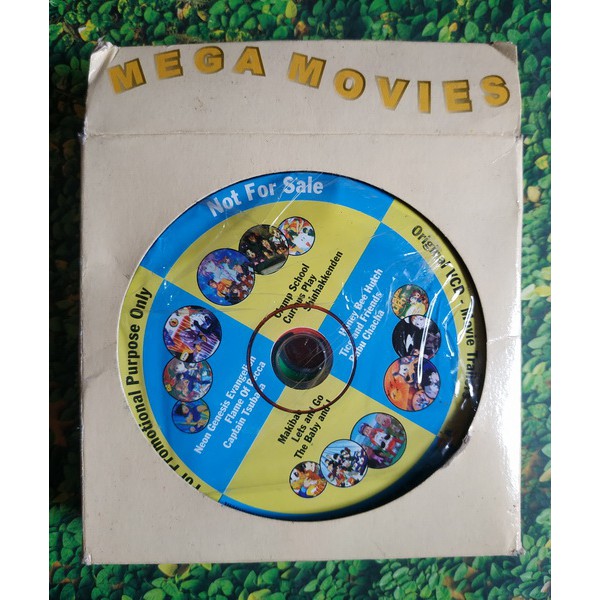 Paket VCD Mega Movies Tintin 21 pc get 1 free VCD Destination Moon