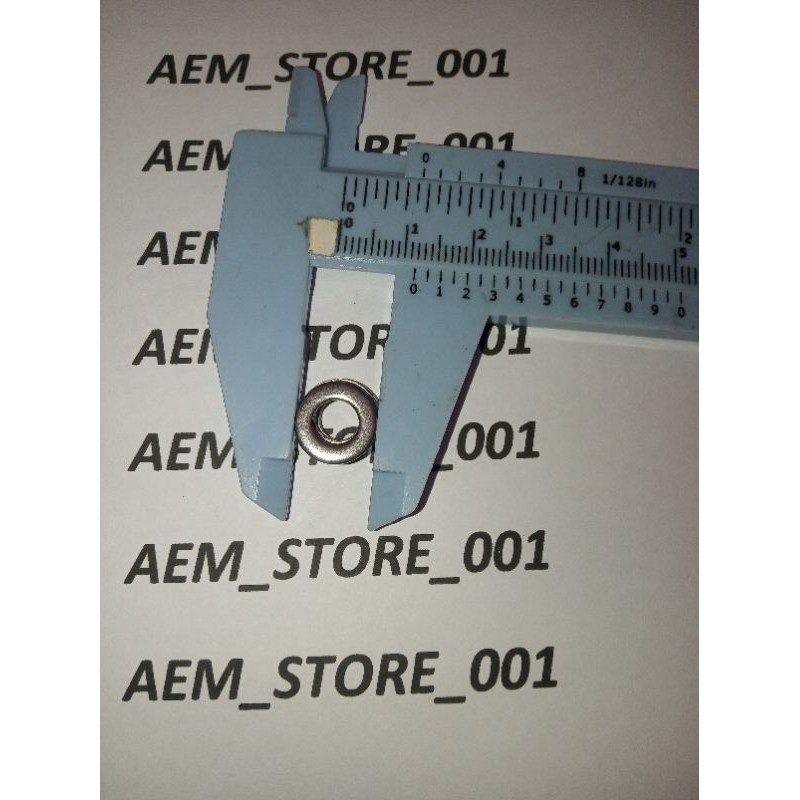 Ring flat m6 stainless 304
