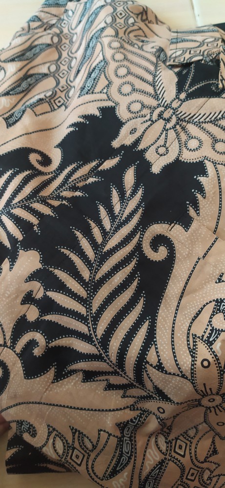 Galing Puspo Mocca Kemeja Batik Pria Full Furing Bahan Katun Halus Primisima