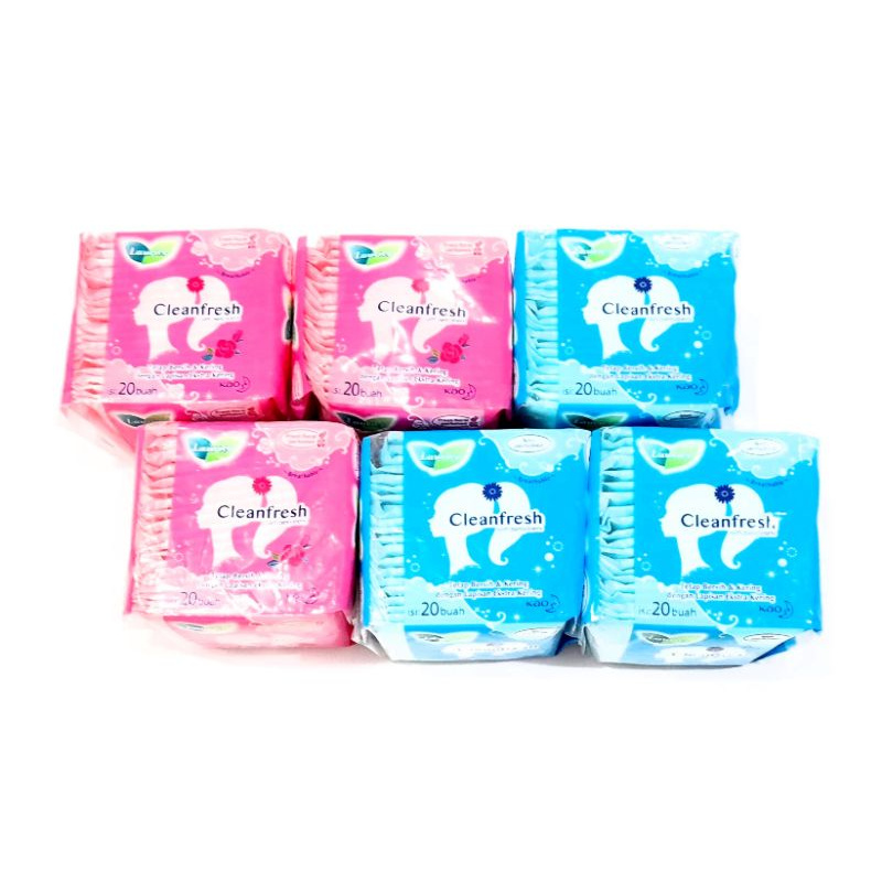 Jual Pantyliner Cleanfresh Fresh Florql Perfumed Isi 20 Pcs Shopee