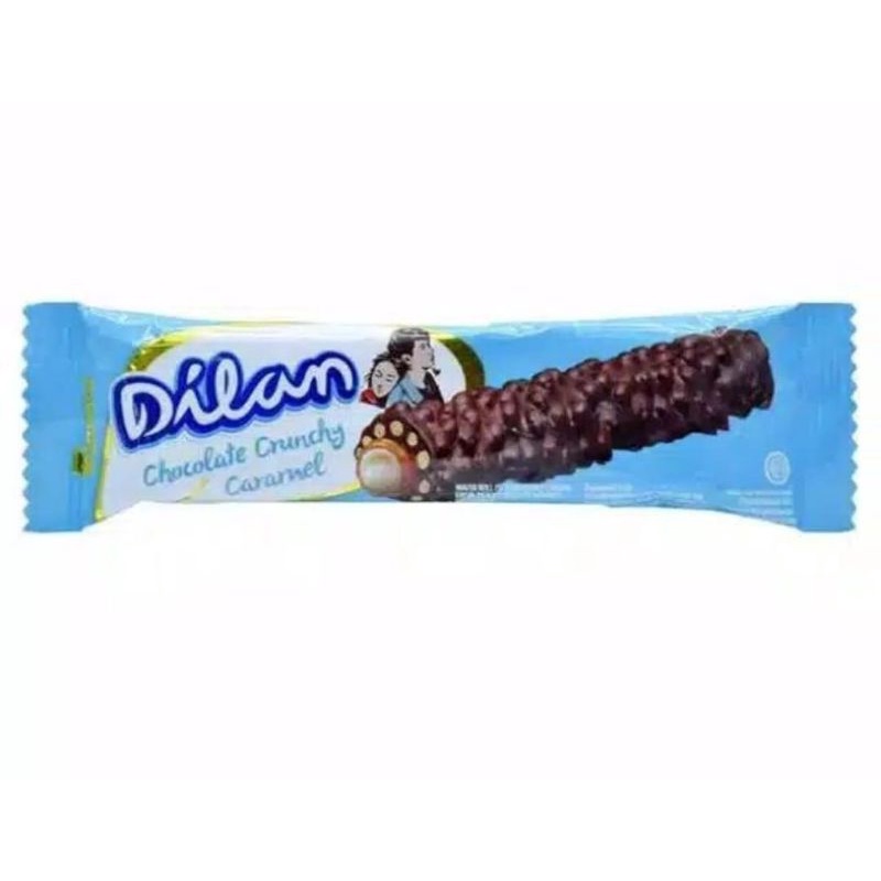 Dilan Chocolate Crunchy Caramel Cokelat SATUAN