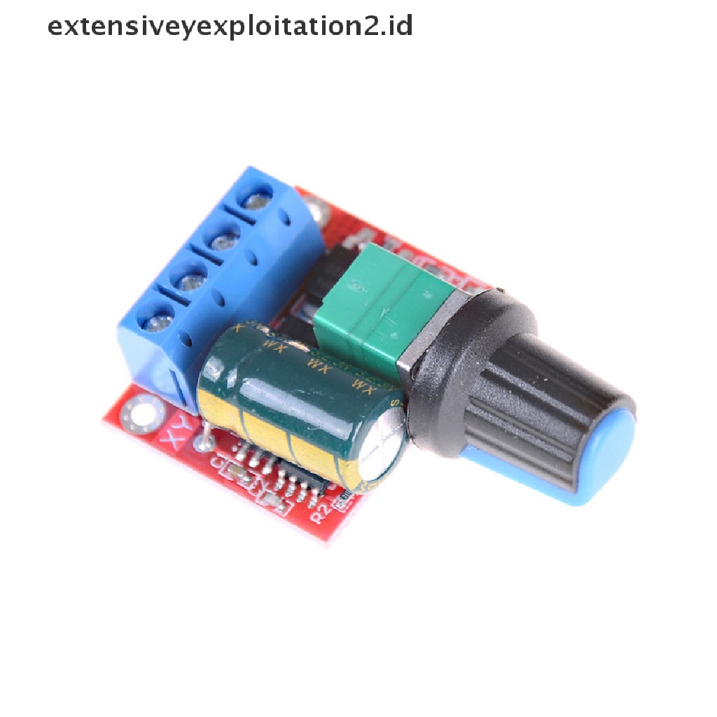 (Hotter) Dc Pwm 5a 4.5v-35v Pengatur Kecepatan Motor