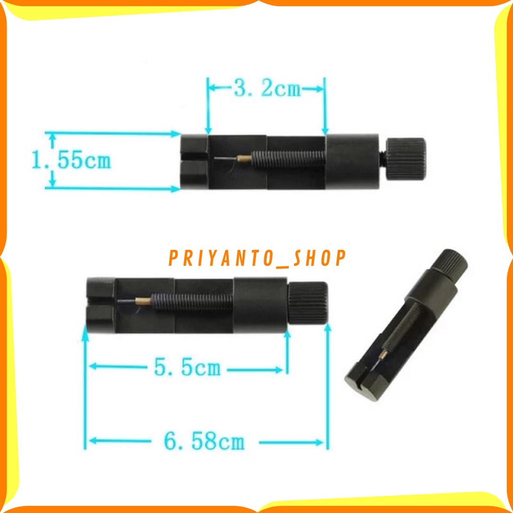 Watch Service Pin Remover Kit Alat Pemotong Rantai Jam Tangan