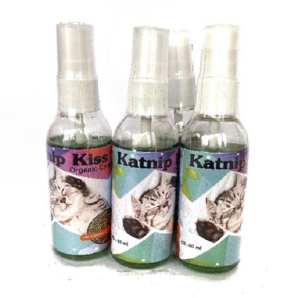 Katnip Kiss Catnip Spray Organic Obat Penghilang Stress Kucing Organik