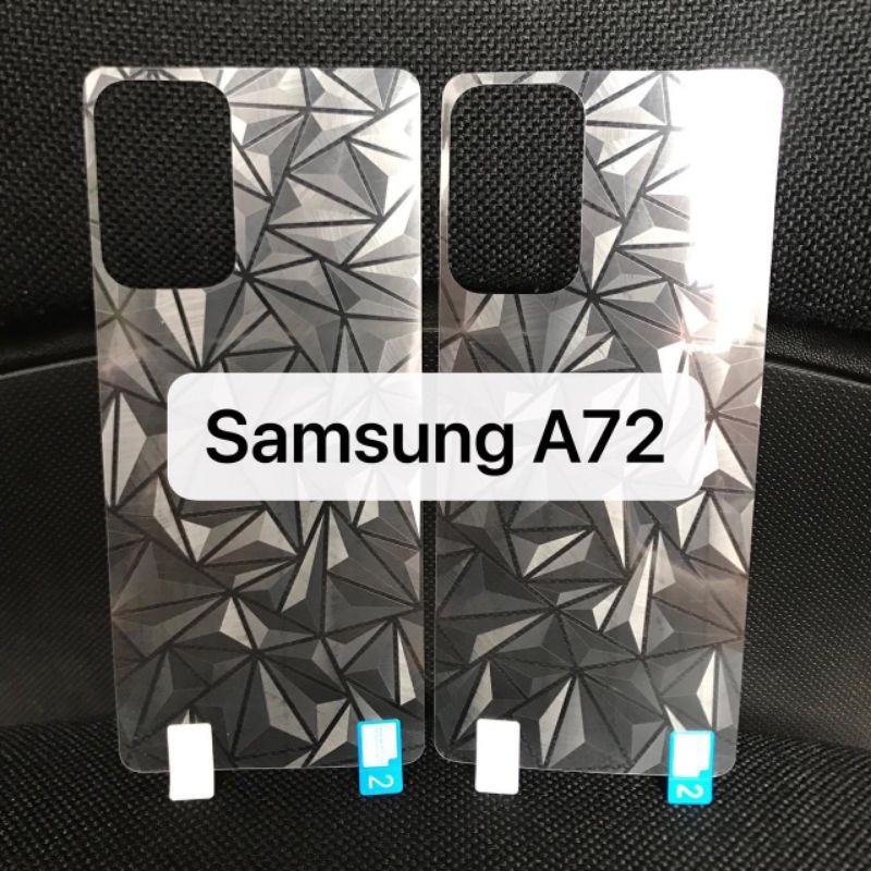 BACK SKIN DIAMOND 3D ANTI GORES BELAKANG SAMSUNG S21 S22 S23 ULTRA S22 plus S21 FE A23 A33 A53 A73 A32 A52 A72