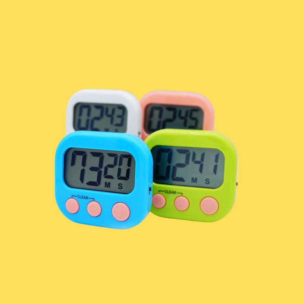 Digital Kitchen Timer Dapur Alarm Stopwatch Masak