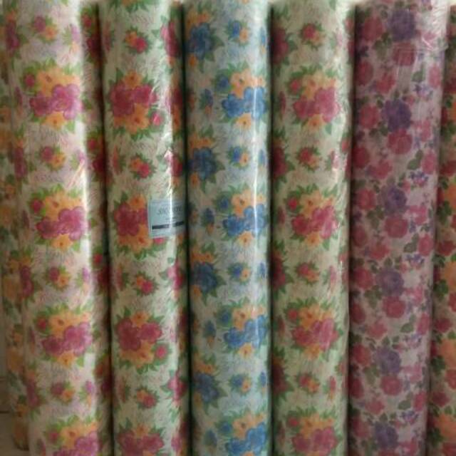 TERMURAH Spunbond Motif Bunga Roll lan