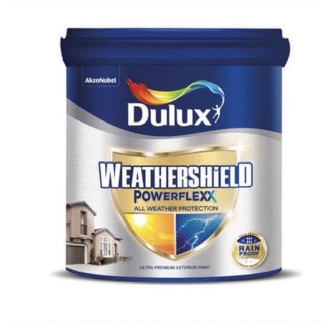 Cat Tembok Exterior Dulux Weathershield Powerflexx 20liter Brilliant White