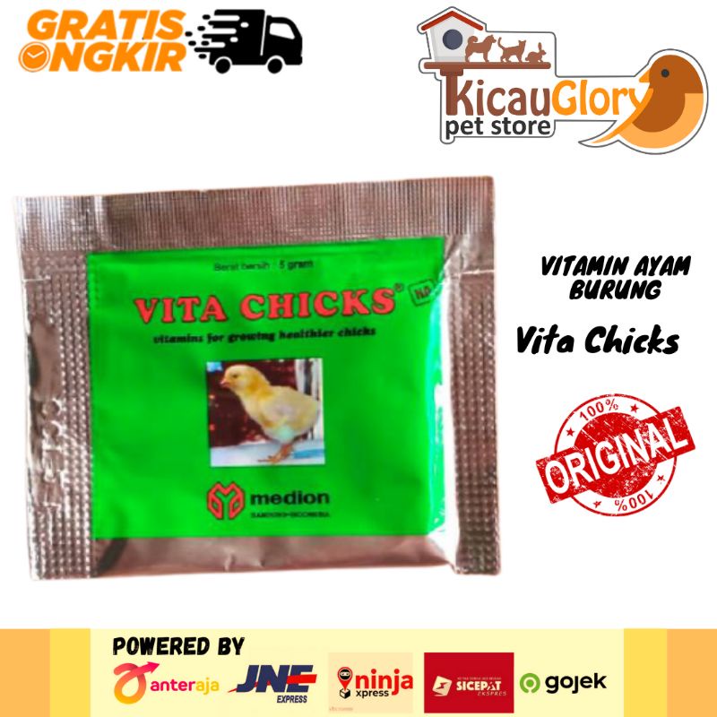 Vita Chick Vita Chicks vitamin pertumbuhan ayam burung