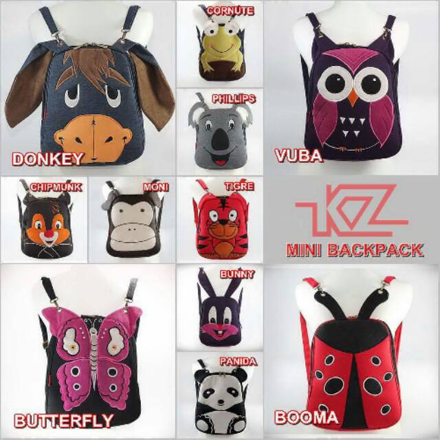 Tas Etnik Kabizaku Mini Backpack Original Murah/Tas Ransel/Tas Kabizaku/Tas Anak/Ransel Anak