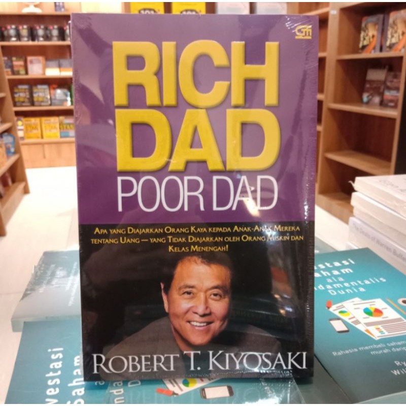 Jual Rich Dad Poor Dad Edisi Revisi Robert T Kiyosaki Shopee Indonesia