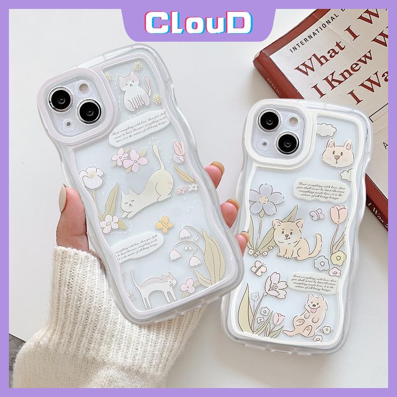 Soft Case Tpu Transparan Motif Kartun Anak Anjing / Kucing Untuk Redmi Note 9 / 8 / 11s / 10 / 10s / 11 / 10pro / Max / Plus / 9A / 9T / 10A / 9C