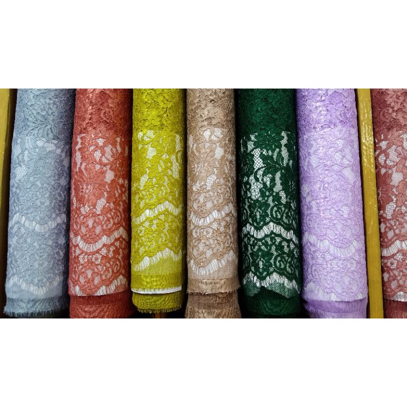 Brukat Semi Francis/brukat panel/Harga per 2.5 mtr