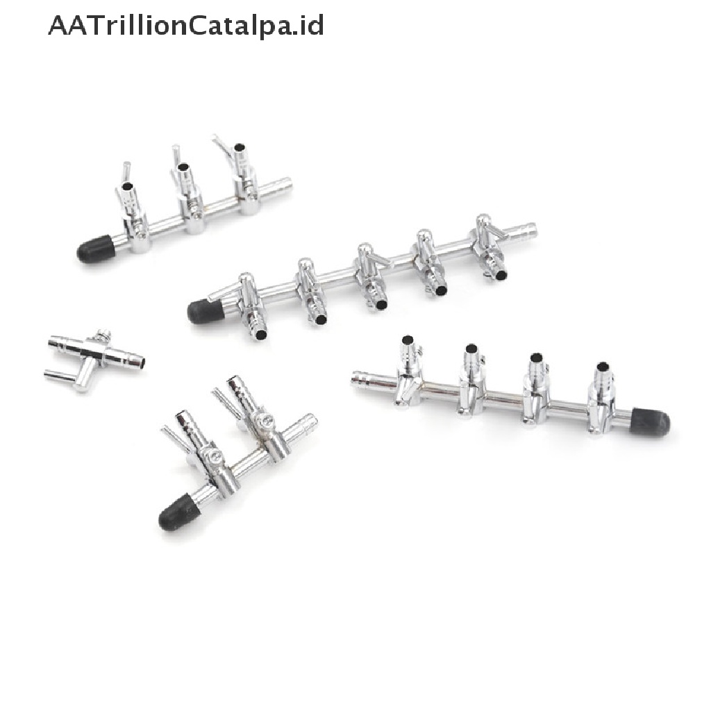 (Aatrillioncatalpa) 1pc Katup Kontrol Aliran Udara Bahan Stainless Steel Untuk Akuarium