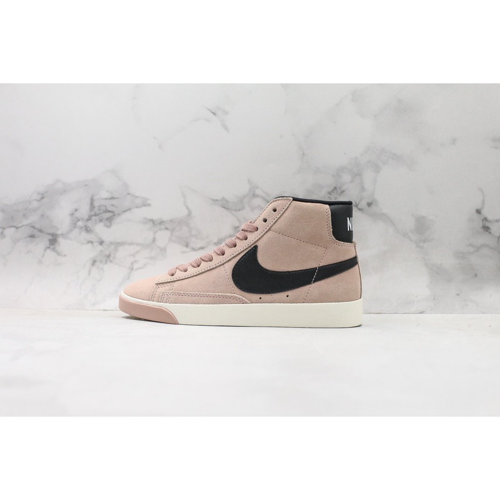 brown suede nike high tops