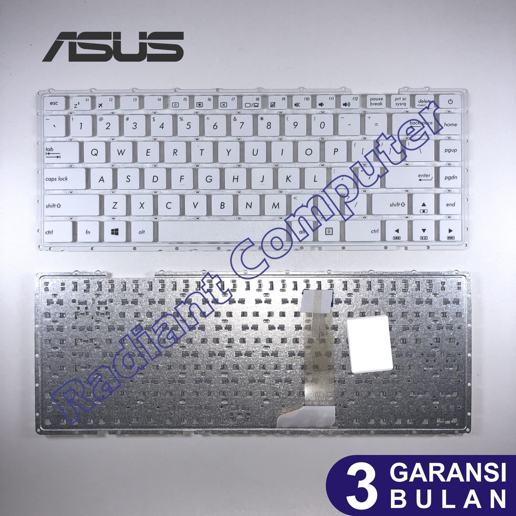 Keyboard Asus X442 X442U X442UA X442UF X442UQ X442UR WHITE