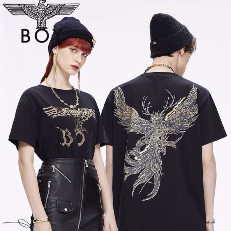 BOY05 KAOS T-SHIRT BOY LONDON PRIA WANITA ASIA EROPA WINGS
