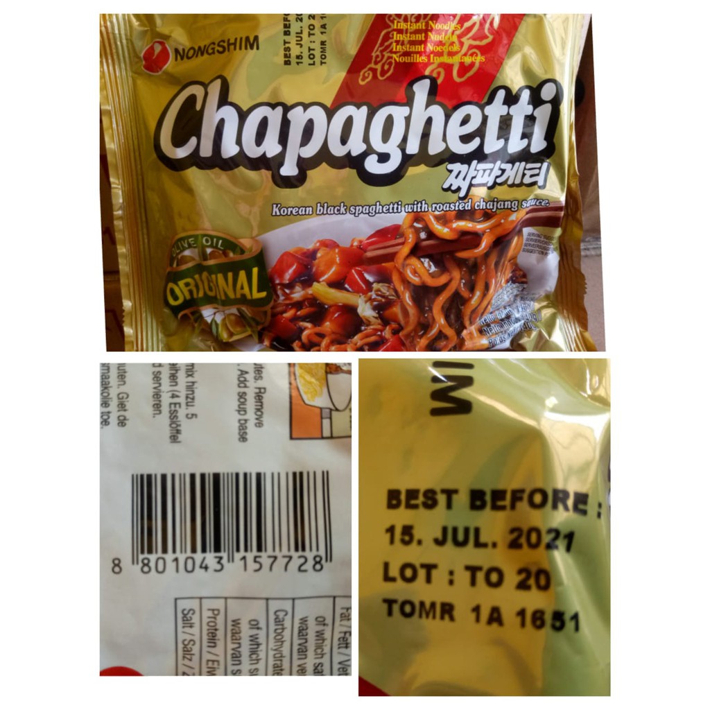 

Nongshim Chapaghetti 140Gr