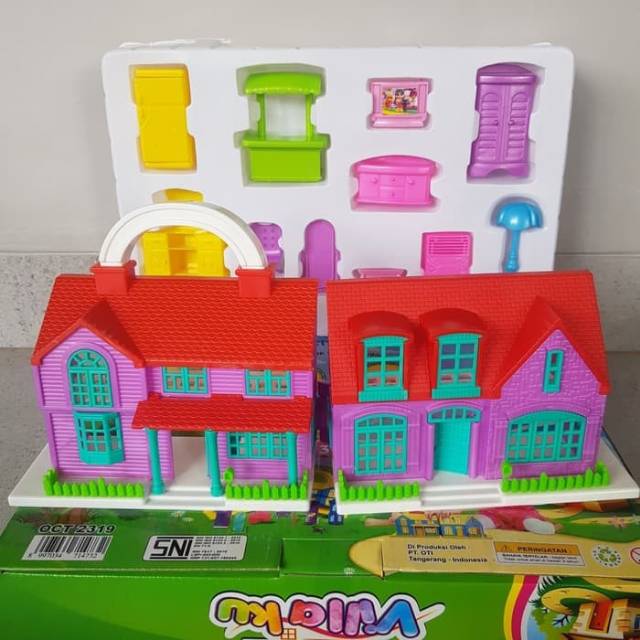 Mainan Rumah Villaku - Mainan Rumah Rumahan - Mainan Anak Perempuan