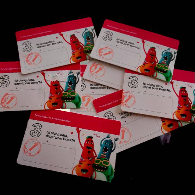 VOUCHER 3 / Three 1 GB/5 Hari