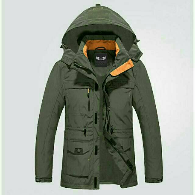 Jaket Parka Jeep Terbaru Biru navy Hoodie Jacket Soccer Waterproof Promo distro warna baru Jeep