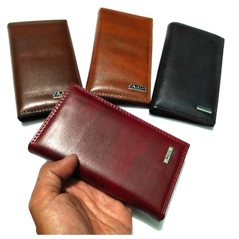 Dompet unisex pria wanita 3/4 murah elegan - dompet lipat ukuran tanggung  termurah