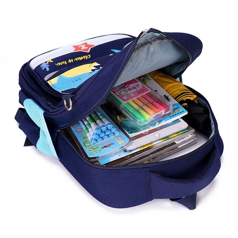 Ransel canvas 2in1 PAUS tas sekolah tas laptop free kotak pensil