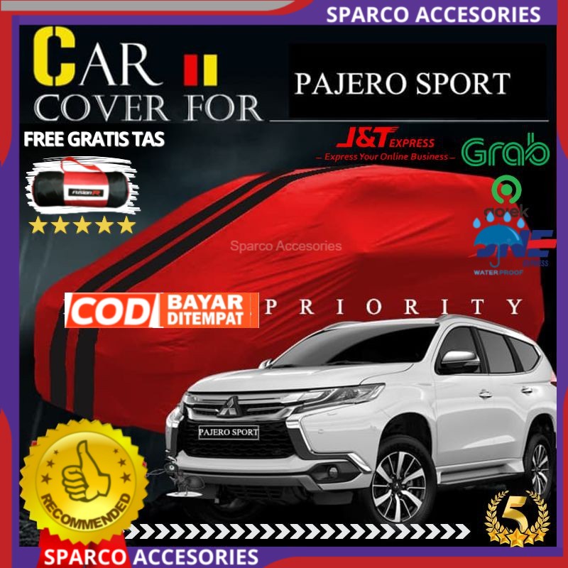 Cover Mobil Pajero Sport Dakar Sarung Selimut Mobil Pajero Sport Dakar Waterproof Body Cover Pajero 