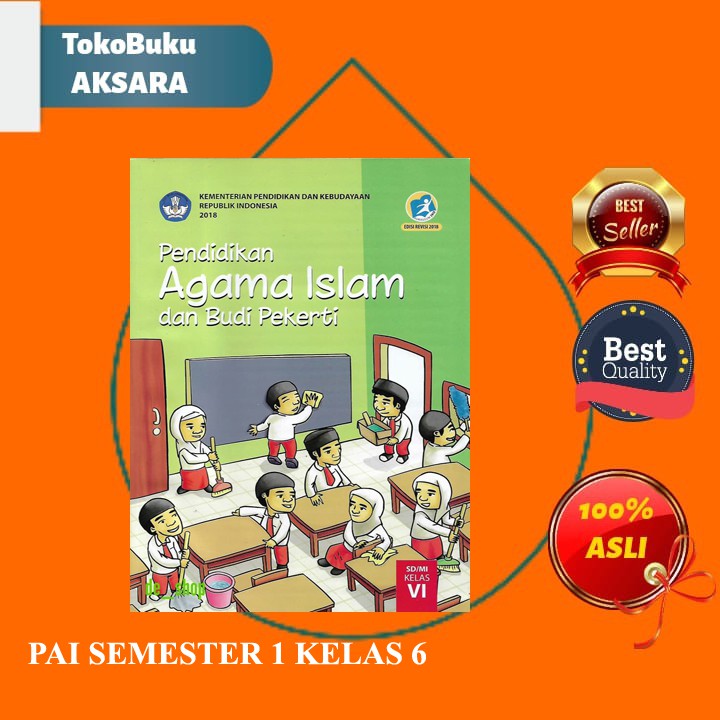 Buku Agama Islam SD/MI Kelas 6