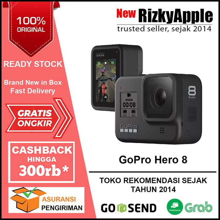 Ready Special - New Gopro Hero 8 Black Go Pro Hero 8 - Garansi Tam