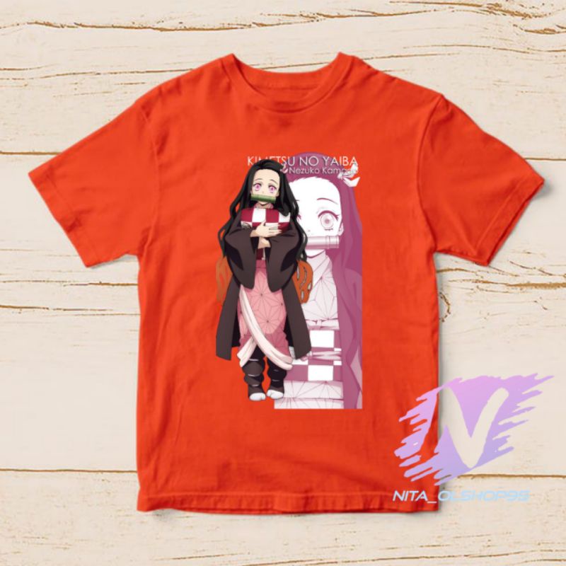 nezuko kaos nezuke kamado kaos anak anime terbaru