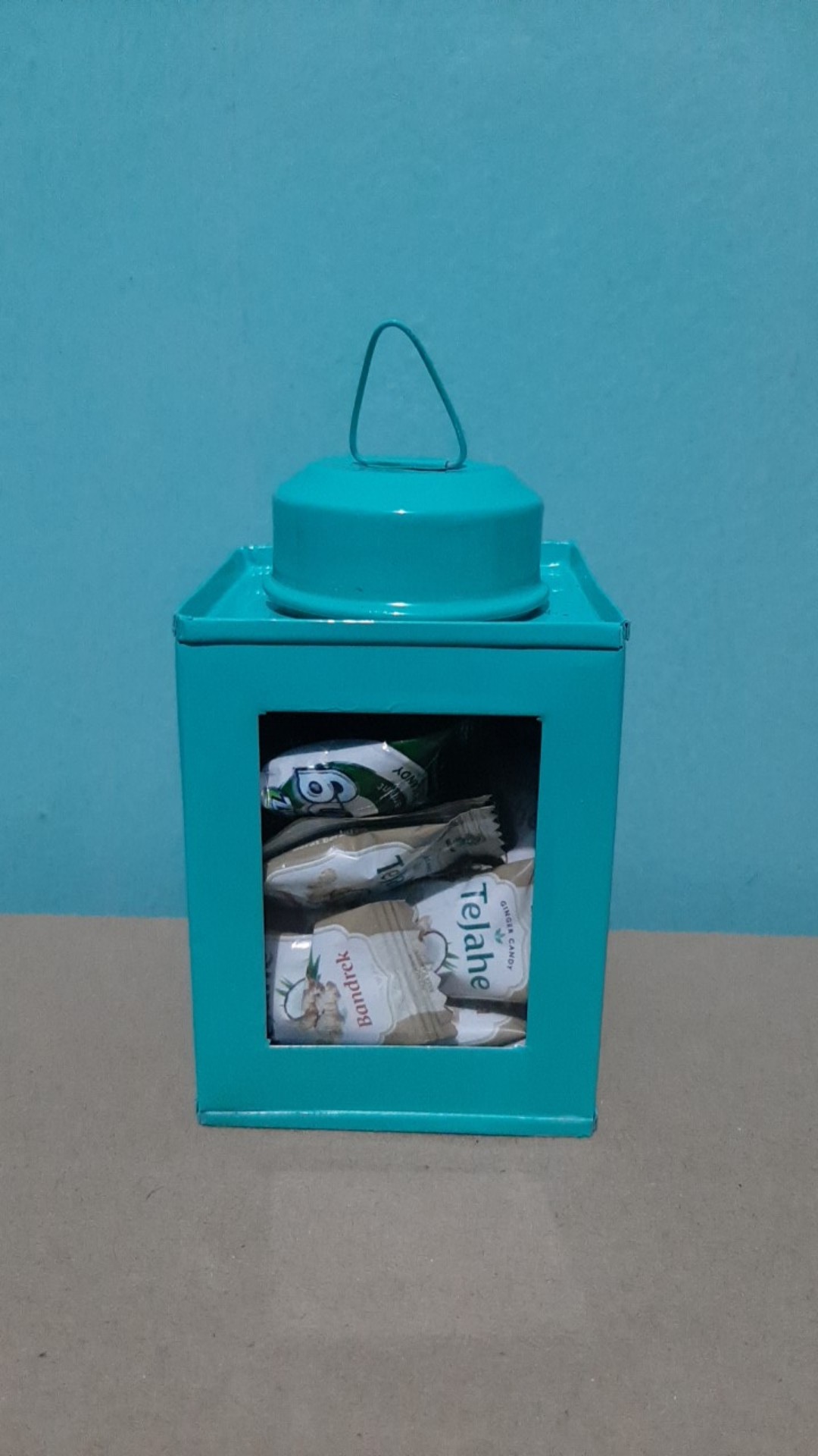 Kaleng Kerupuk Mini Ukuran 6 X 8 Cm