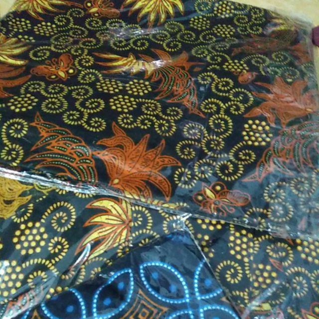 Bswart Batik Hrb026 Kenongo Hem Pendek Padi Pekalongan M L Xl Batik Pria Murah Modern Grosir