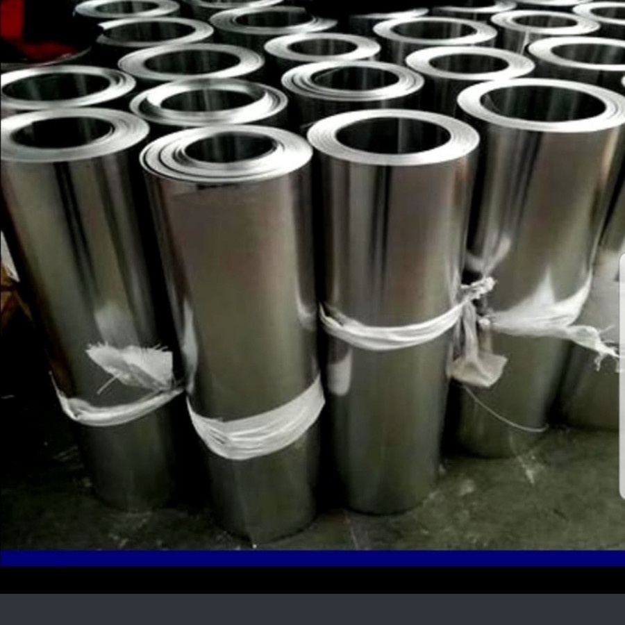 Seng Talang Galvanis Tinggi 55 Cm x 0.2 Mm Anti Karat Galvanis Atap