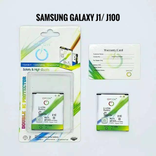 Baterai Batre Double Power OFFON Samsung Galaxy J1 J100 Battery samsung j100