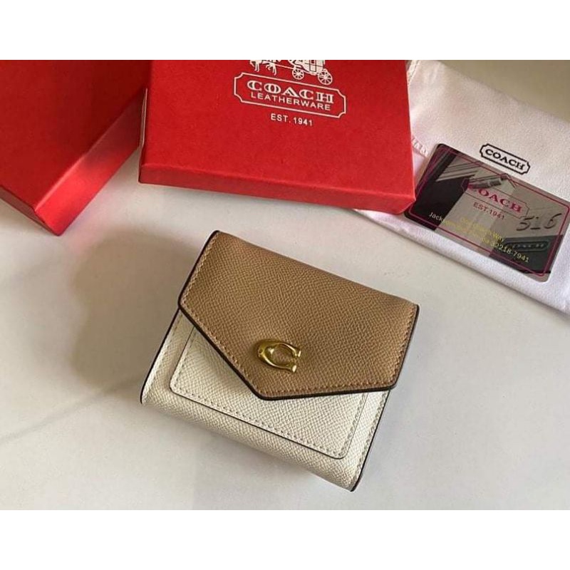 NEW ITEM dompet coa*ch envelope mini free box